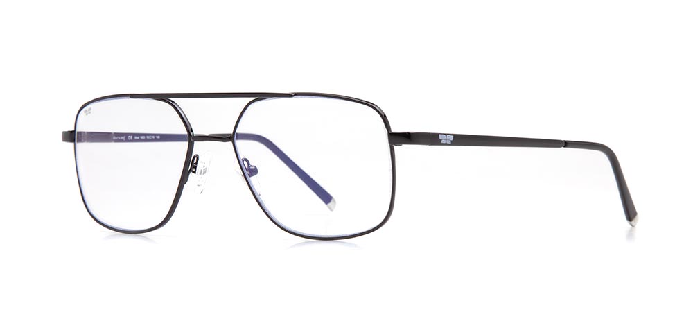 OLİVEWİNG Eyeglasses Teenage,Adult Man,Woman,Unisex Geometrical Full-Rimmed Metal Bluecut OLW 1853-C.06